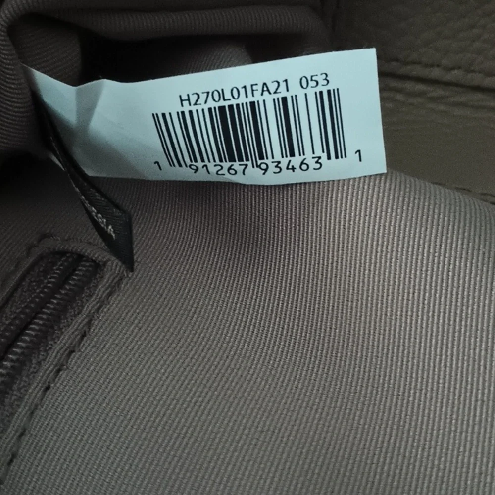 Marc Jacobs Nude Tan Croc-Embossed Leather Hobo Bag